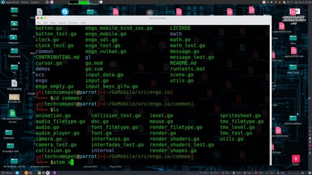 How to Open Any Files with Atom Editor on Parrot Security Linux смотреть онлайн