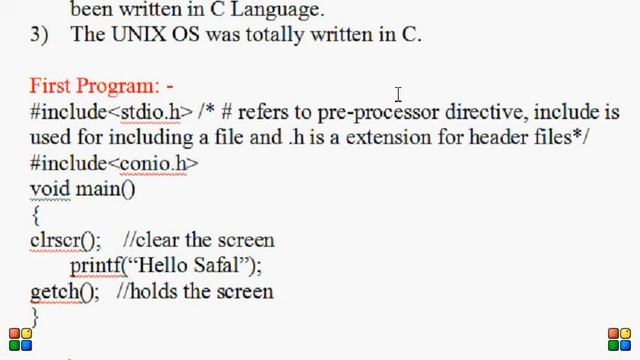1. introduction of c programming смотреть онлайн