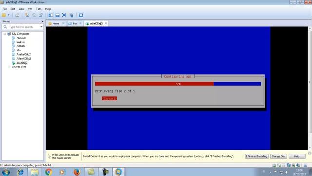Menginstal Debian 8 смотреть онлайн