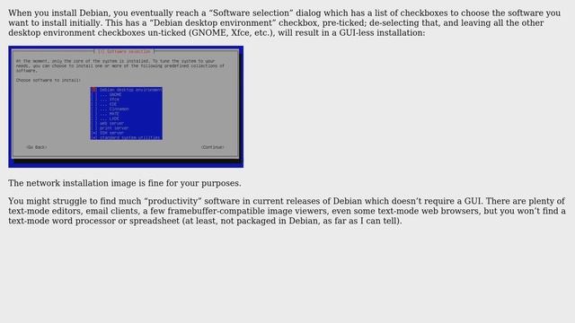 Unix & Linux: Install/configure Debian without a GUI (2 Solutions!!) смотреть онлайн