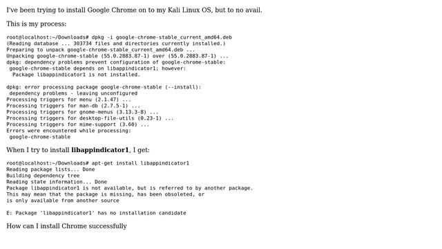 Unix & Linux: How to install Google Chrome on Kali Linux 2016 (Kali GNU/Linux Rolling n l)? смотреть онлайн
