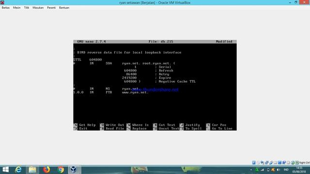konfigurasi DNS server debian 9 смотреть онлайн
