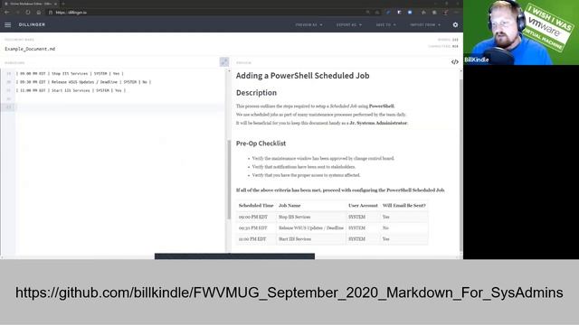 FWVMUG Sept2020 - Markdown смотреть онлайн