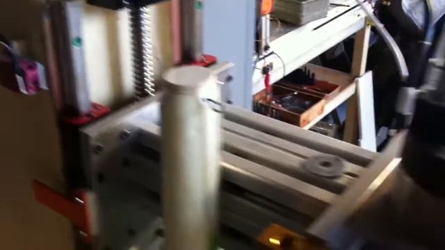 First cut of DIY CNC Router смотреть онлайн