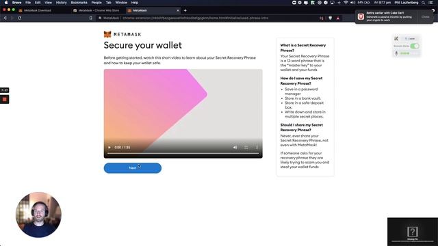 It is EASY to create a crypto wallet! Using Metamask to access the web3 смотреть онлайн