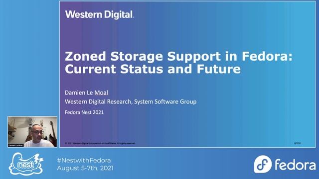 Zoned Storage Support In Fedora Current Status and Future смотреть онлайн