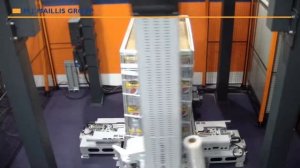 Автоматический паллетообмотчик, вращающаяся рука. Серия RA