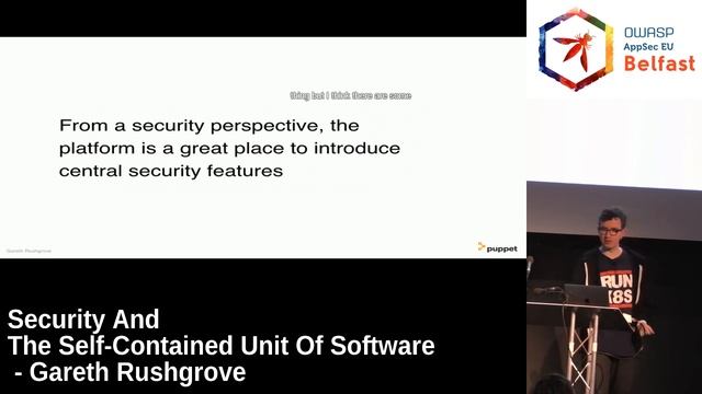 AppSec EU 2017 Security And The Self Contained Unit Of Software by Gareth Rushgrove смотреть онлайн