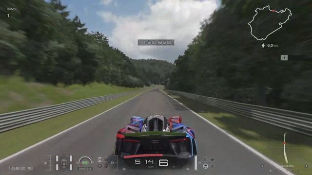 Gran Turismo 7 - Dodge SRT Tomahawk X VGT (Time 3:43.426)