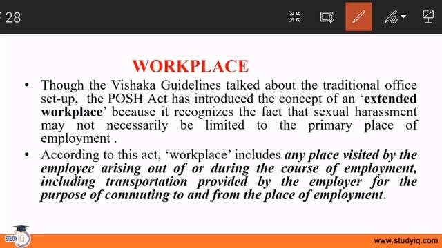Sexual Harassment of Women at Workplace Act 2013 - Indepth Analysis for Rajasthan Judiciary Exam | смотреть онлайн
