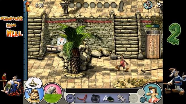 Play on Linux / Neighbours from Hell 2: On Vacation [#2] смотреть онлайн