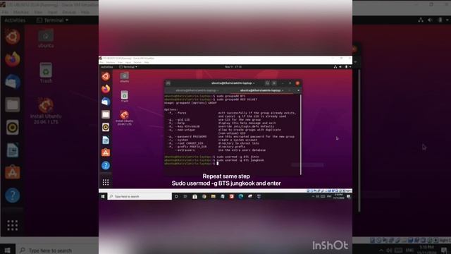 MANAGE USER,GROUP FILE AND DIRECTORY IN UBUNTU смотреть онлайн