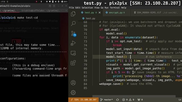 Pix2Pix on Gramine SGX смотреть онлайн