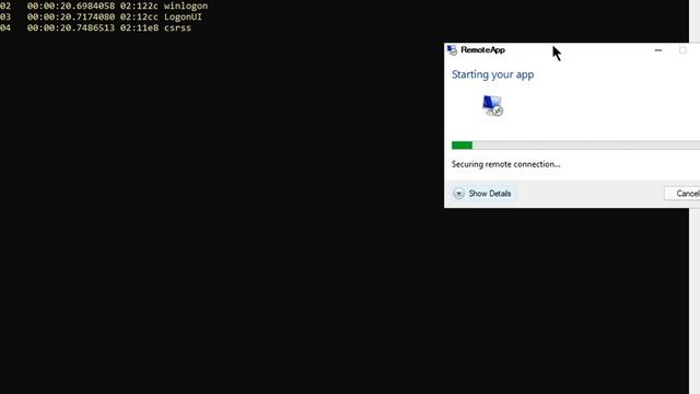 rdp-tcp WTSDisconnected смотреть онлайн