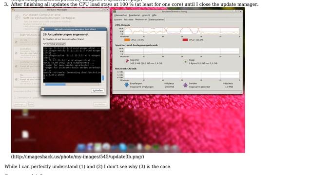 Unix & Linux: Gnome Update Manager stays at 100 % system load смотреть онлайн