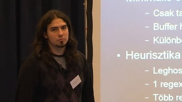 Kövesdán Gábor: Heurisztikus regex mintaillesztés a FreeBSD-ben a TRE könyvtár segítségével смотреть онлайн