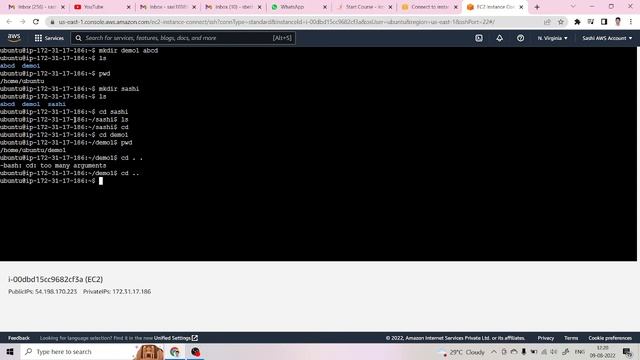 How to make directories in EC2 Instance of ubuntu in Amazon Web services (AWS) смотреть онлайн