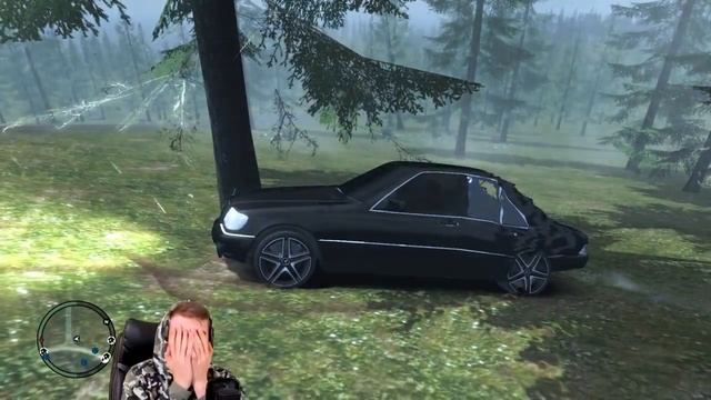 Заклинил газ на крутом спуске ! Без тормозов! -GTA 4 RUSSA смотреть онлайн