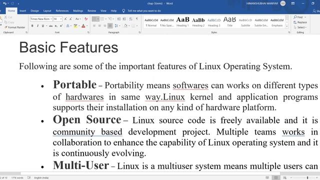 BCA SEM-4 CHAP-3(LINUX) BY PROF HIMANSHU MANIYAR смотреть онлайн