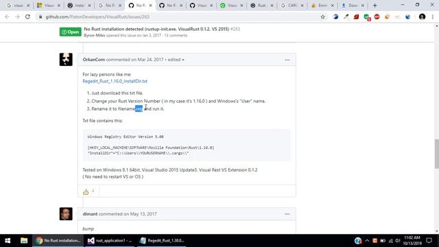 Rust Hello World using Visual Studio 2015 Urdu смотреть онлайн