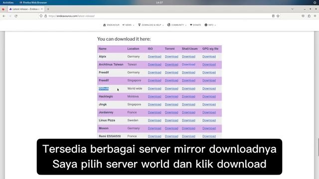 Cara Download Bootable ISO Linux EndeavourOS смотреть онлайн