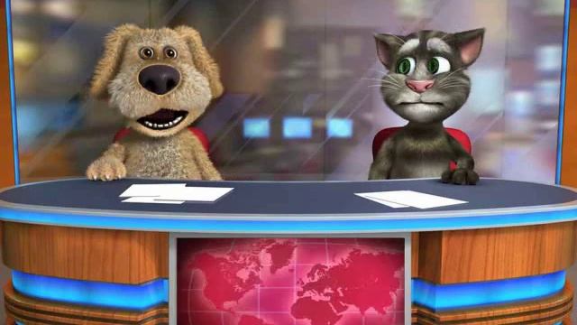 Talking Tom & Ben, Crazy Frog -Everybody Dance Now смотреть онлайн