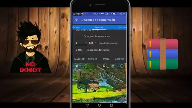 comprimir en partes y descomprimir extraer archivos rar Android en 1minuto [Descarga] смотреть онлайн
