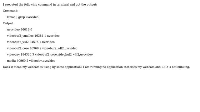 Unix & Linux: Is someone spying me through my webcam? смотреть онлайн