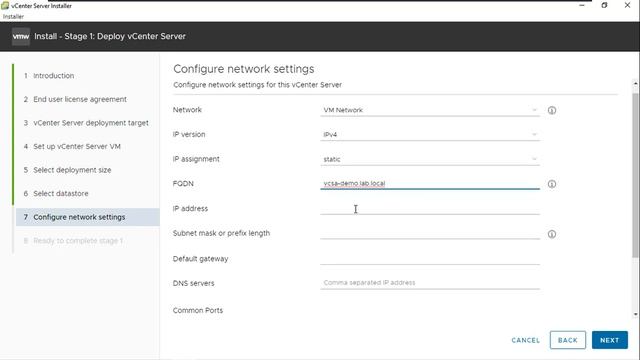 Demo Deploy VCSA vcenter 8 смотреть онлайн