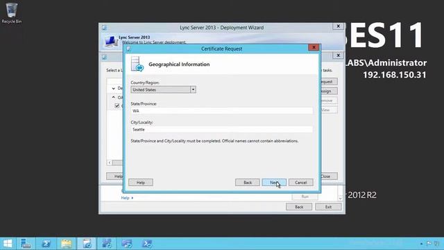 LY03 - Installing Lync Server 2013 Standard Edition - Part 3 смотреть онлайн