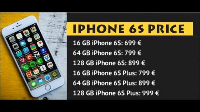 İPHONE 6S Plus price s and now design photos. смотреть онлайн
