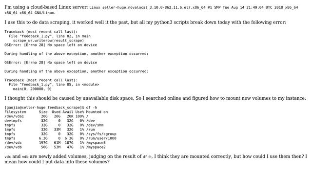 Unix & Linux: How to use newly mounted volume on linux server? (2 Solutions!!) смотреть онлайн