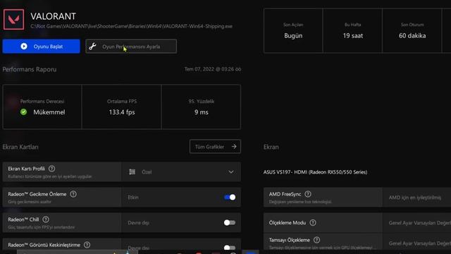 VALORANT 20 SANİYEDE +30 FPS (AMD) смотреть онлайн