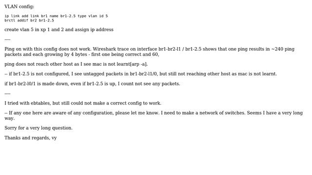 DevOps & SysAdmins: Virtual bridged networking with VLAN, could not ping смотреть онлайн