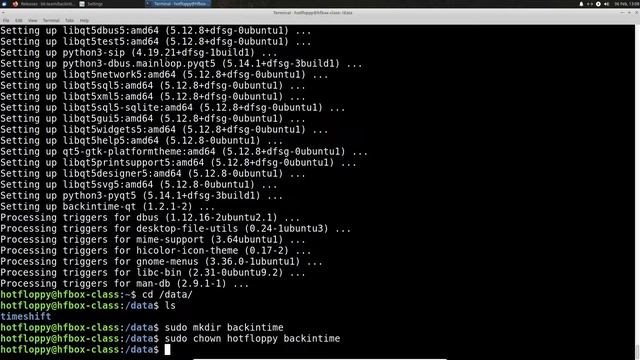 Timeshift , BackInTime dan ZFS Pool смотреть онлайн