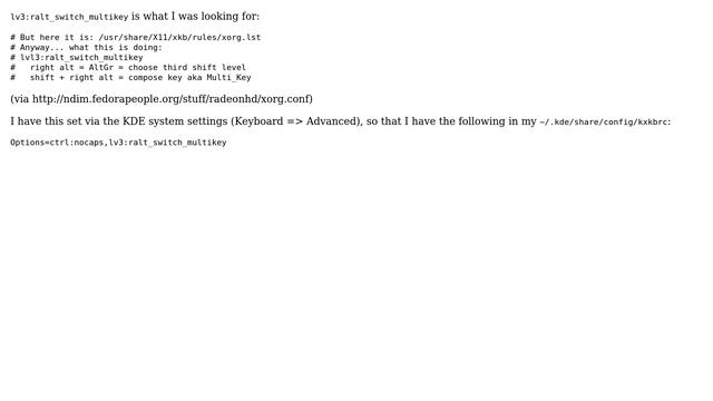Xorg compose key without losing valuable key / bypass mode? (2 Solutions!!) смотреть онлайн