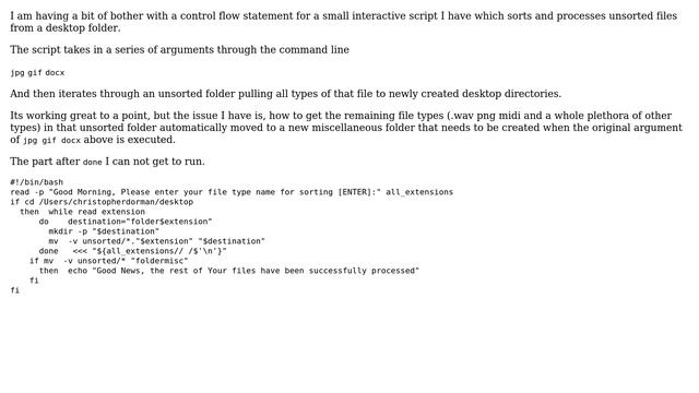 Unix & Linux: Moving files into specific directories based on filetypes смотреть онлайн