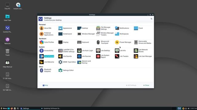 Checking out Linux Lite 5.0 RC1 смотреть онлайн