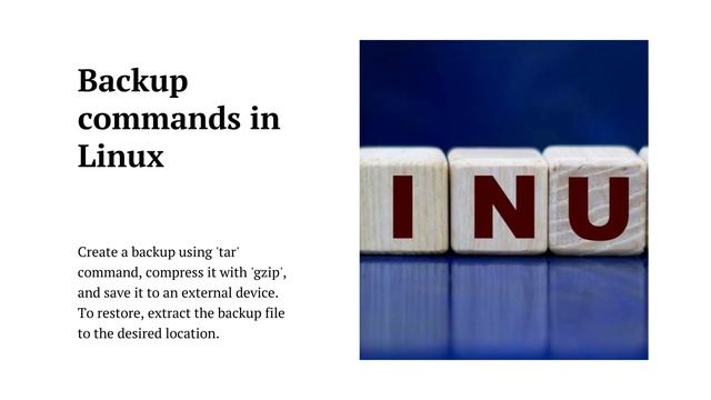 How to backup and restore files in Linux смотреть онлайн