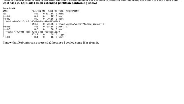 New Xubuntu grub-update can't find original encrypted Fedora install смотреть онлайн