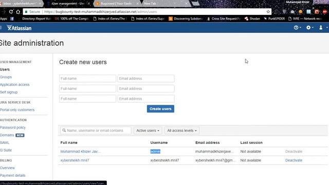 Privilege Escalation | Simple User can access Admin Dashboard atlassian.net смотреть онлайн