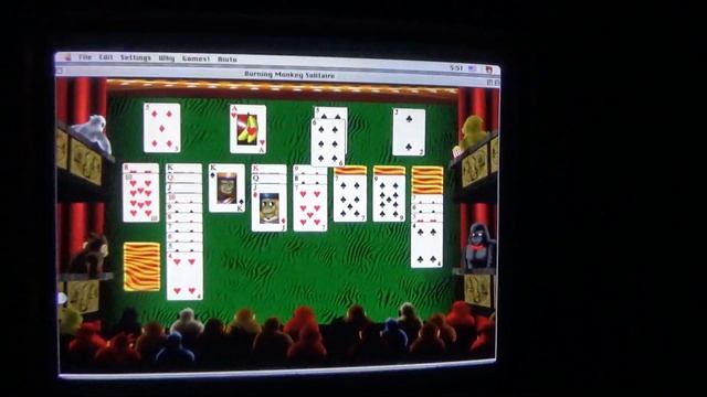 Burning Monkey Solitaire 2 - Klondike [Apple Power Macintosh Longplay] {Alternate game} смотреть онлайн