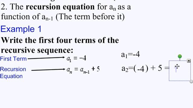 Recursive sequence смотреть онлайн