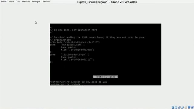 Konfigurasi Interface dan DNS Linux Debian 7.5 di VirtualBox смотреть онлайн