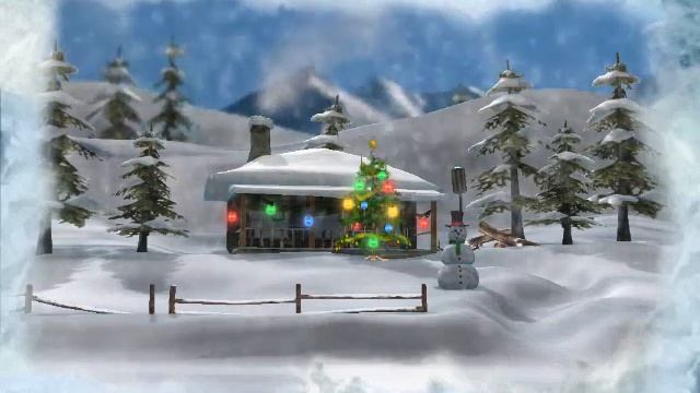Windows XP Christmas Theme 2004 Screensaver смотреть онлайн
