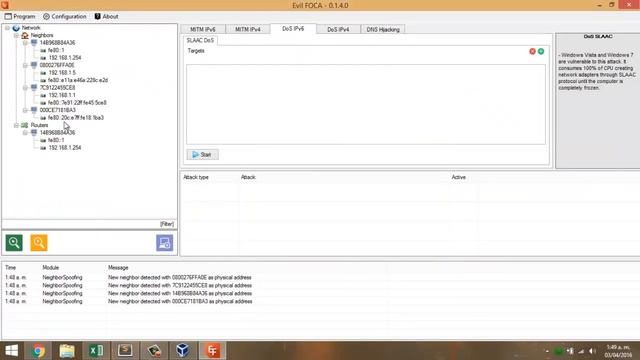 DOS Denial Of Service Con Evil Foca смотреть онлайн