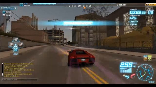 NFSW TIMEATTACK Waterfrontroad 54.37 Lamborghini Murcielago LP 640 смотреть онлайн