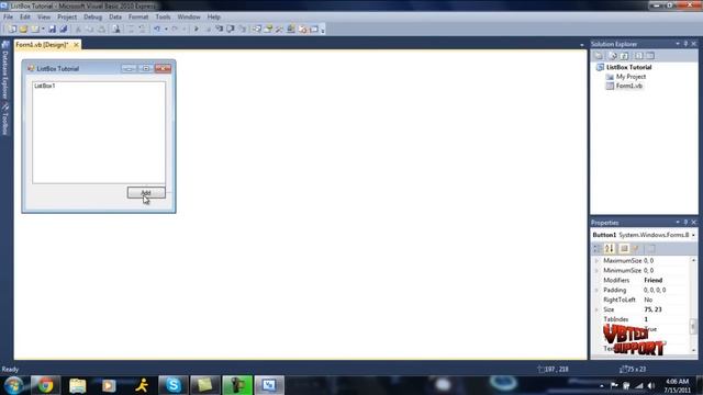 VB 2010 Tutorial #6 | Basic List Box смотреть онлайн