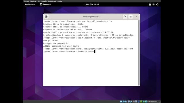 Debian Password HTTPS смотреть онлайн