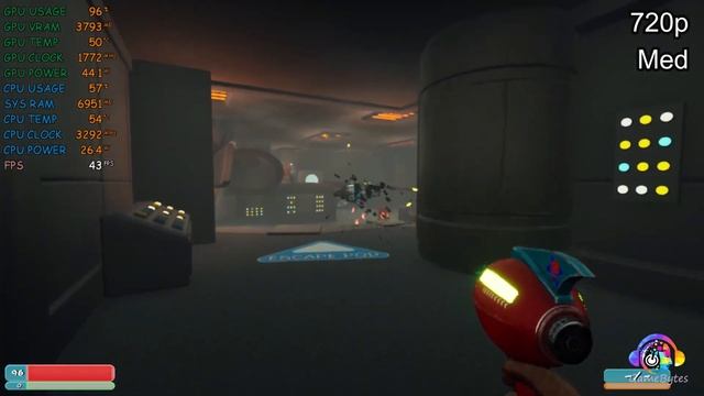 Bears in Space Gameplay Gtx 1050 Ti i54590 1080p, 720p Medium High Settings смотреть онлайн